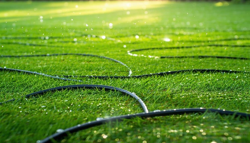 efficient lawn watering solution