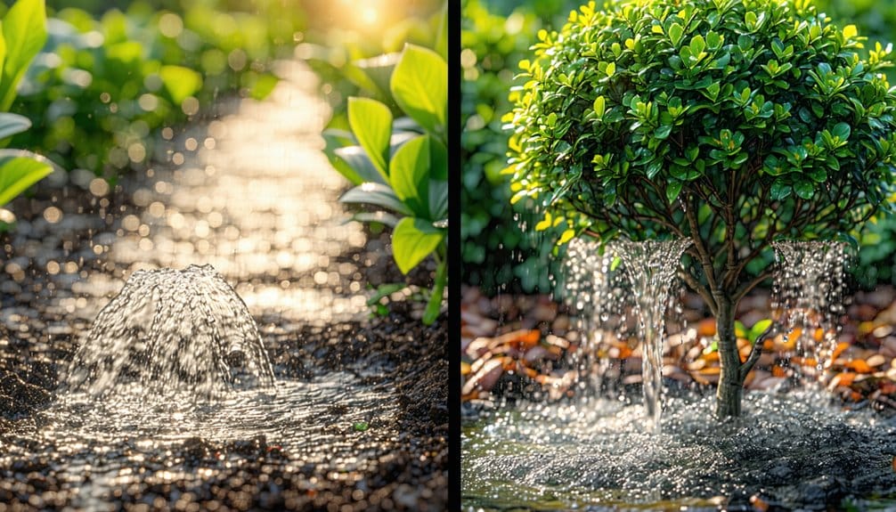 efficient plant watering system
