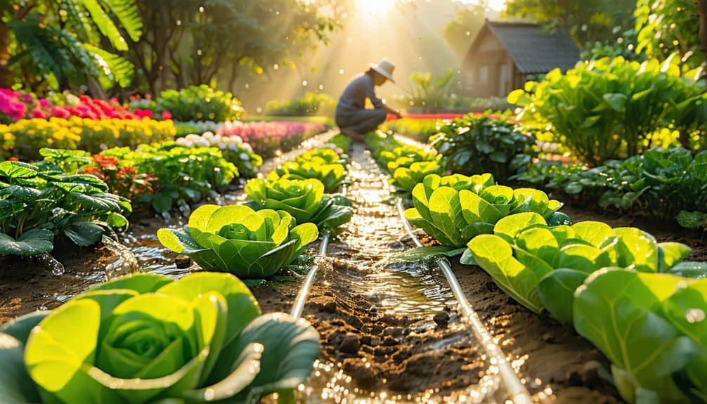 efficient sustainable garden irrigation