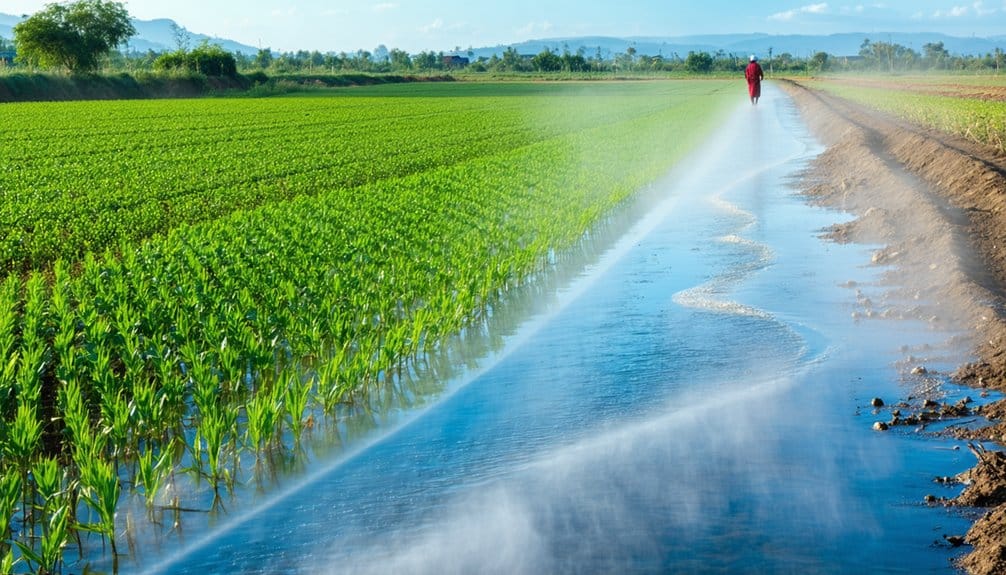 flood irrigation advantages and disadvantages