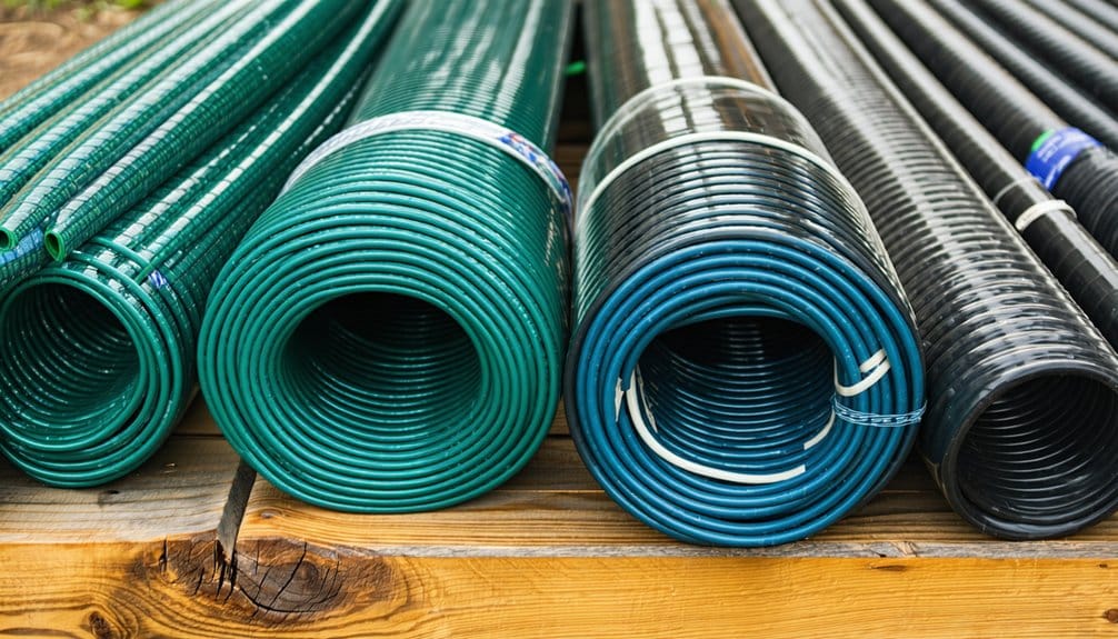 irrigation tubing size options