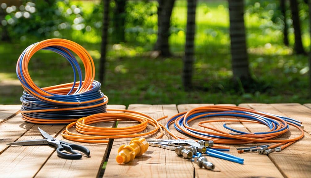 tubing size affects irrigation