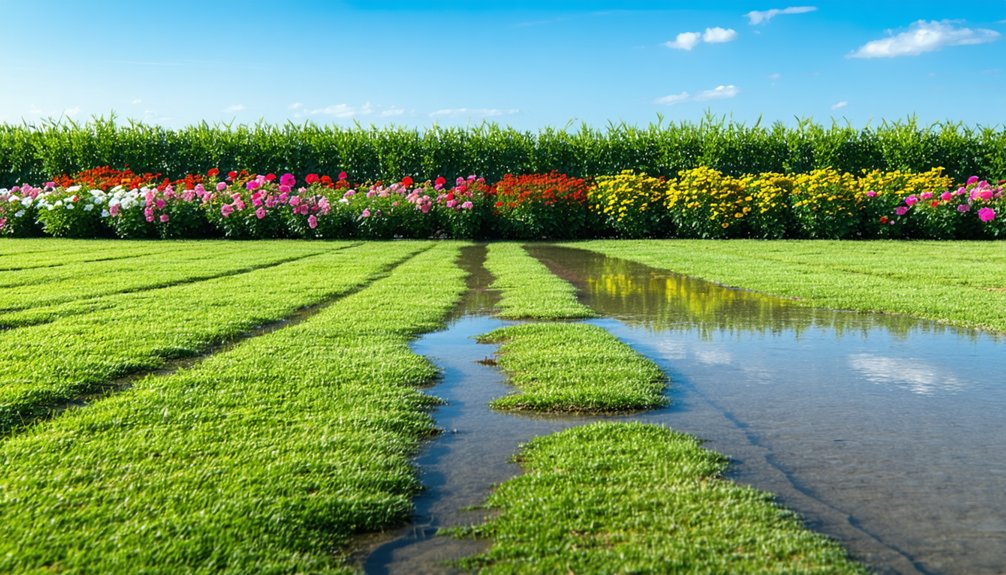 effective flood irrigation benefits