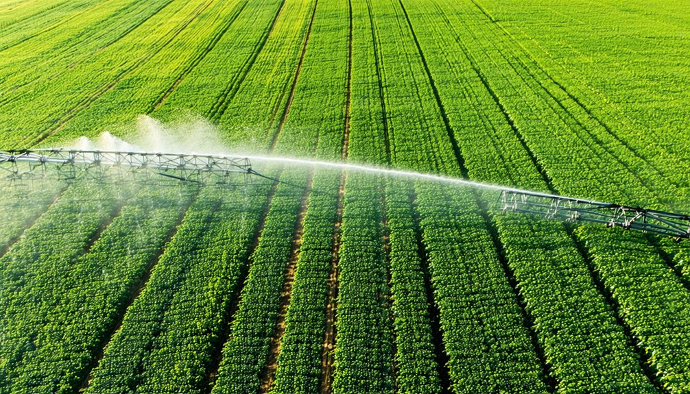 efficient irrigation for agriculture