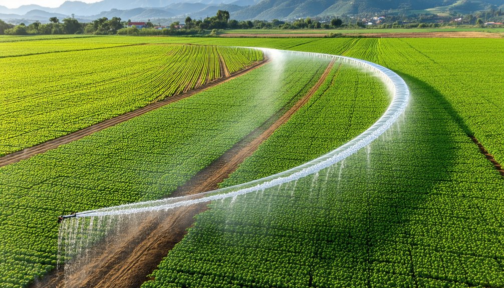 efficient irrigation for agriculture