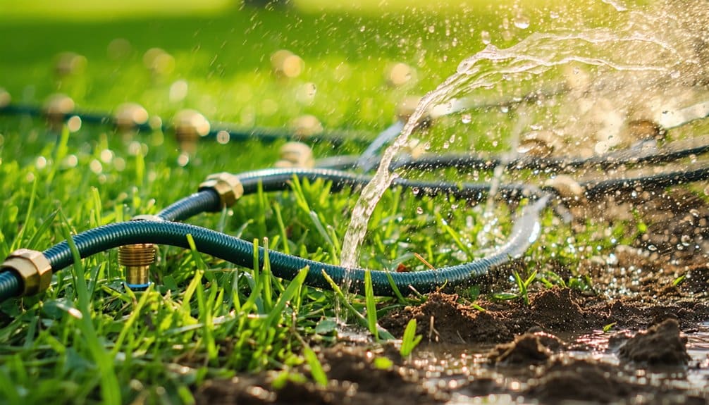 efficient lawn irrigation system