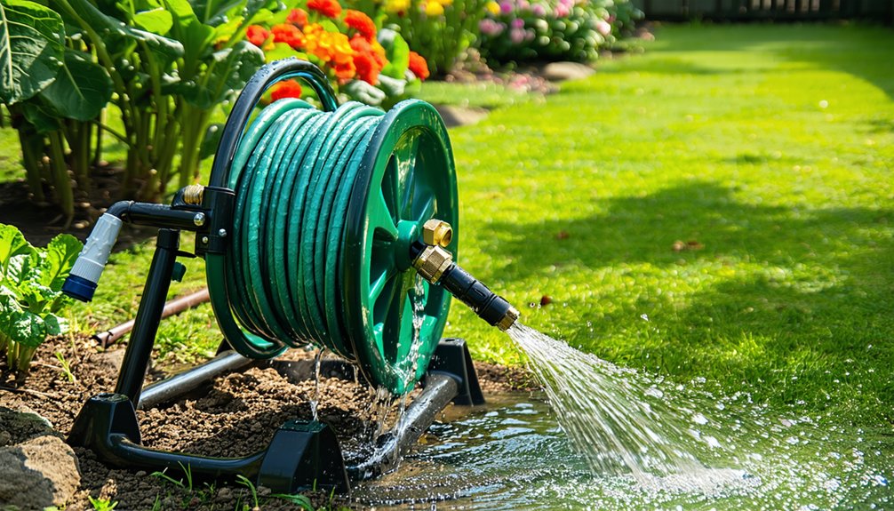 garden hose reel maintenance