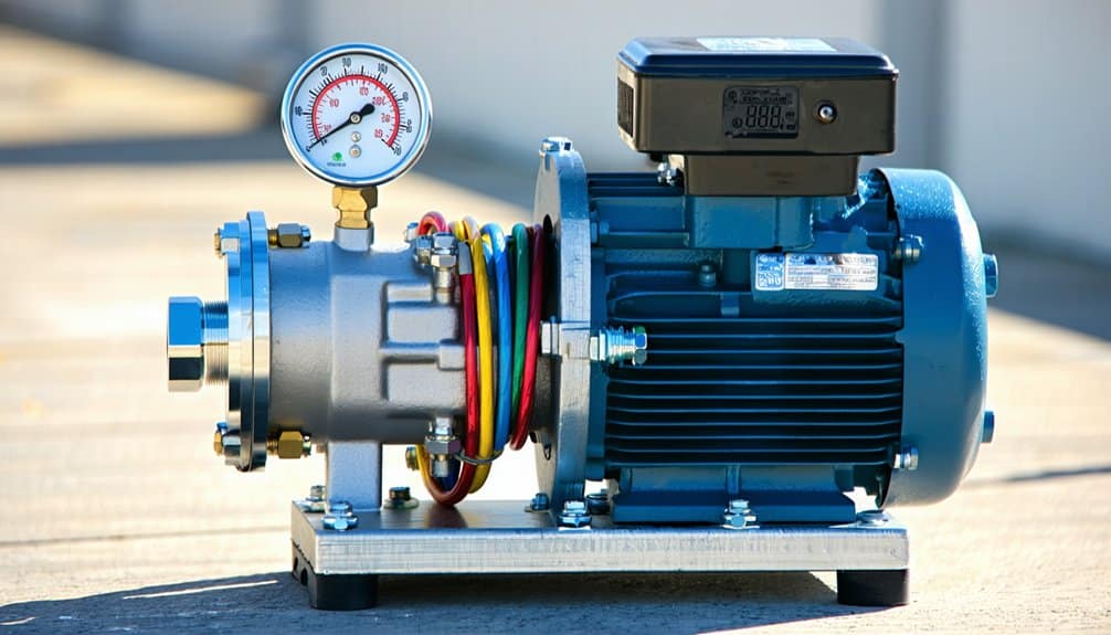 high pressure irrigation pump features