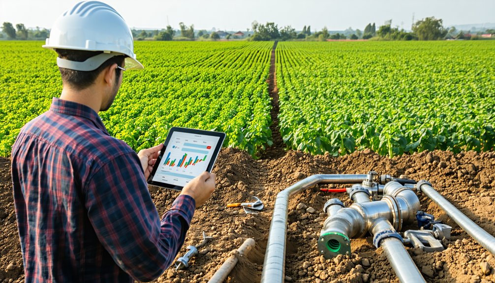 irrigation installation cost factors