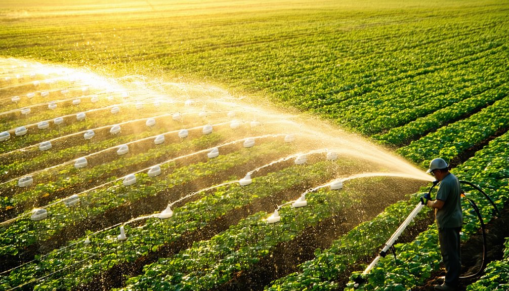 irrigation system installation steps