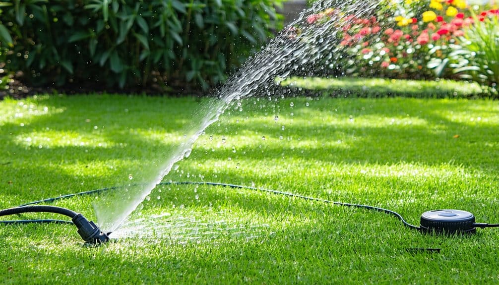 lawn irrigation system selection
