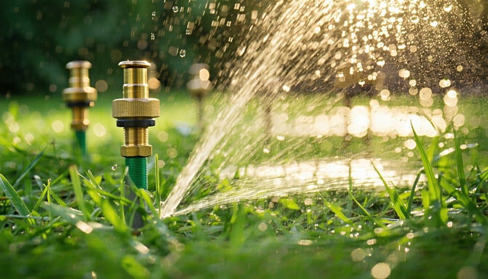 lawn sprinkler system types
