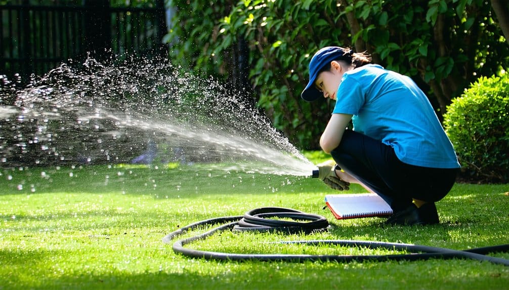 optimize sprinkler system performance