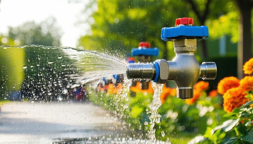 pressure stability for irrigation