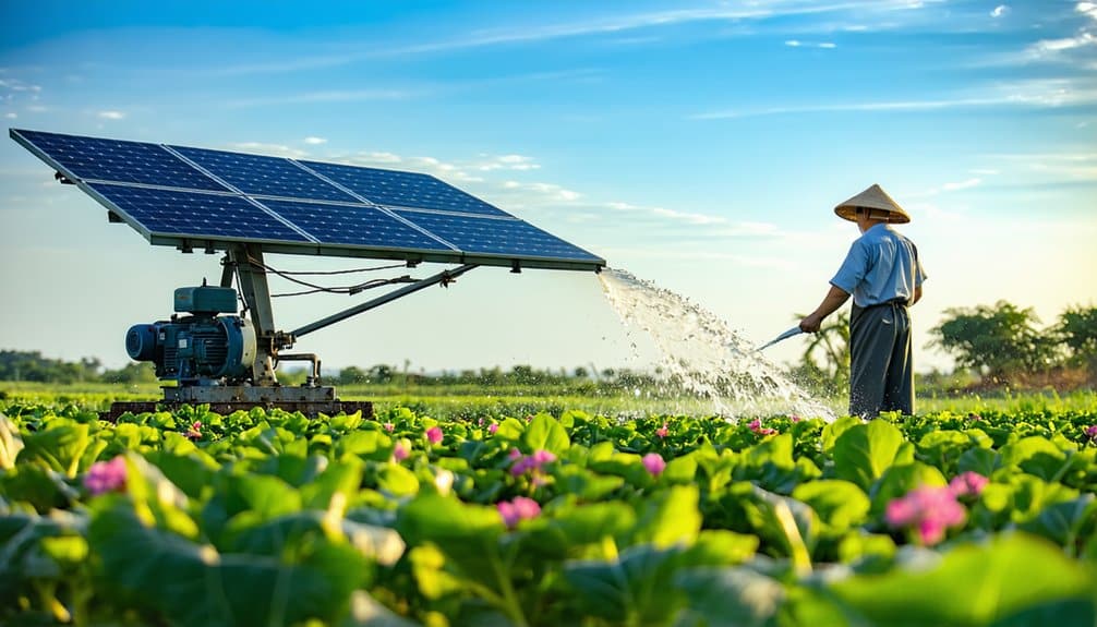 solar irrigation pump benefits