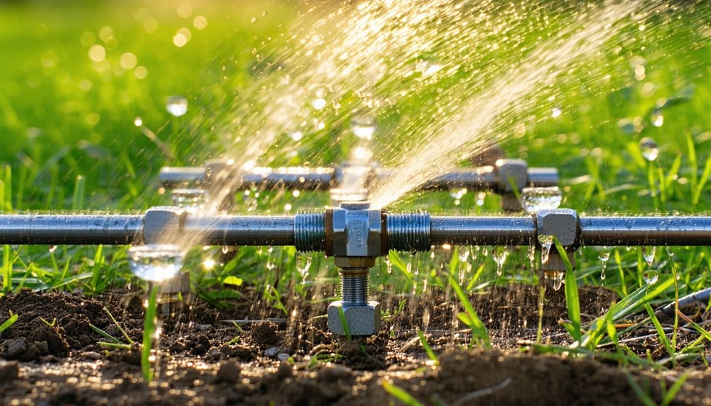 sprinkler irrigation system components
