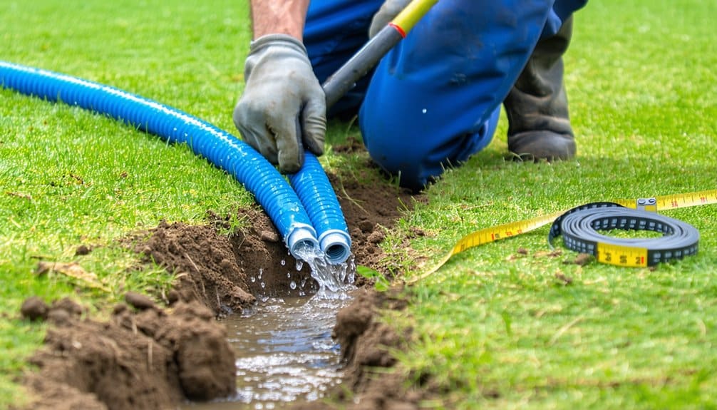 sprinkler system installation steps