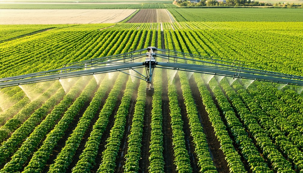 strategic boom irrigation implementation