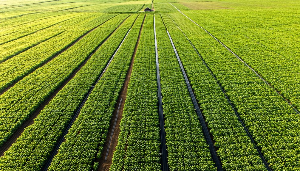 efficient irrigation for crops