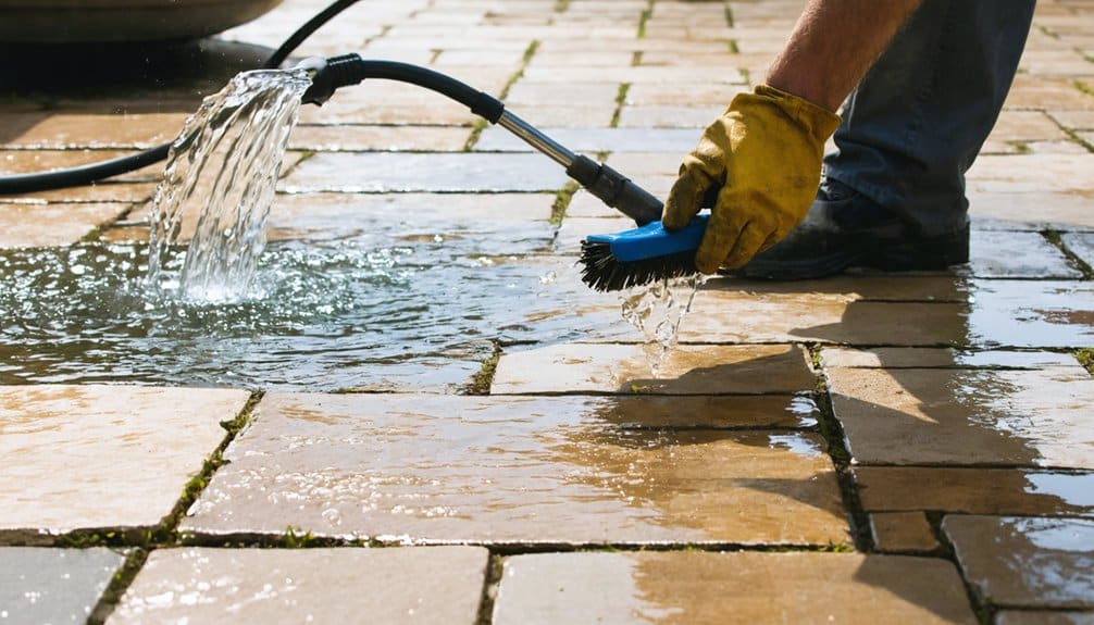 patio cleaning and sealing